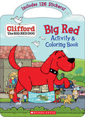 Cover Image for Big Red Activity & Coloring Book (Clifford the Big Red Dog) -- Norman Bridwell, Paperback