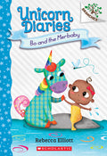 Cover Image for Bo and the Merbaby: A Branches Book (Unicorn Diaries #5): Volume 5 -- Rebecca Elliott, Paperback
