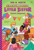 Cover Image for Karen's Sleepover (Baby-Sitters Little Sister #9): Volume 9 -- Ann M. Martin, Paperback