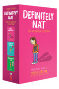Cover Image for Definitely Nat: A Graphic Novel Box Set (Nat Enough #1-3) -- Maria Scrivan, Boxed Set