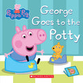 Cover Image for Peppa Pig: George Goes to the Potty -- David Gomez, Board Books