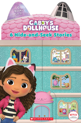 Cover Image for 6 Hide-And-Seek Stories (Gabby's Dollhouse Novelty Book) -- Jesse Tyler, Paperback