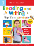 Cover Image for First Grade Reading/Writing Wipe Clean Workbook: Scholastic Early Learners (Wipe Clean) -- Scholastic, Paperback