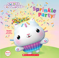 Cover Image for Sprinkle Party! (Gabby's Dollhouse Novelty Board Book) -- Scholastic, Paperback