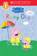 Cover Image for Rainy Day (Peppa Pig: Scholastic Reader, Level 1) -- Katie Cicatelli-Kuc, Paperback
