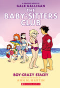 Cover Image for Boy-Crazy Stacey: A Graphic Novel (the Baby-Sitters Club #7): Volume 7 -- Gale Galligan, Paperback
