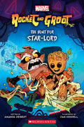 Cover Image for Hunt for Star-Lord: A Graphix Book (Marvel's Rocket and Groot) -- Amanda Deibert, Paperback