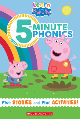 Cover Image for 5-Minute Phonics (Peppa Pig) -- Scholastic, Paperback
