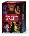 Cover Image for Five Nights at Freddy's Graphic Novel Trilogy Box Set -- Scott Cawthon, Boxed Set