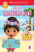 Cover Image for Treasure Hunt (Gabby's Dollhouse: Scholastic Reader, Level 1 #3) -- Gabrielle Reyes, Paperback