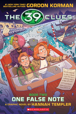 Cover Image for 39 Clues: One False Note: A Graphic Novel (39 Clues Graphic Novel #2) -- Gordon Korman, Paperback