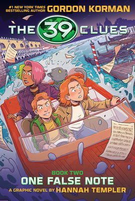 Cover Image for 39 Clues: One False Note: A Graphic Novel (39 Clues Graphic Novel #2) -- Gordon Korman, Hardcover