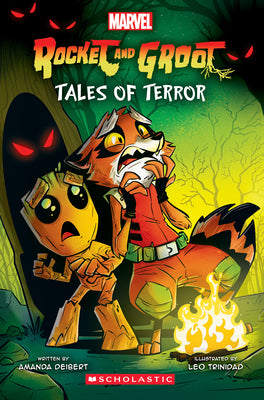 Cover Image for Tales of Terror: A Graphix Book (Marvel's Rocket and Groot) -- Amanda Deibert, Paperback