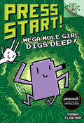Cover Image for Mega Mole Girl Digs Deep!: A Branches Book (Press Start! #15): Volume 15 -- Thomas Flintham, Library Binding