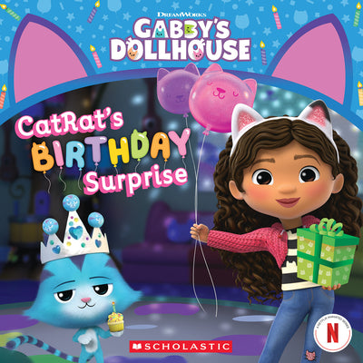 Cover Image for Gabby's Dollhouse: Catrat's Birthday Surprise -- Pamela Bobowicz, Paperback