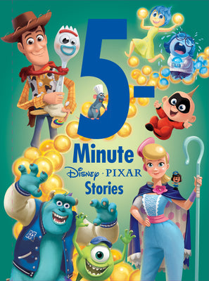 Cover Image for 5-Minute Disney Pixar Stories -- Disney Books, Hardcover
