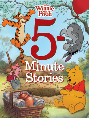 Cover Image for 5-Minute Winnie the Pooh Stories -- Disney Books, Hardcover