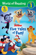 Cover Image for World of Reading: Disney Junior: Five Tales of Fun!-Level 1 Reader Bindup -- Disney Books, Paperback