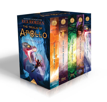 Cover Image for Trials of Apollo, the 5 Book Paperback Boxed Set -- Rick Riordan, Paperback