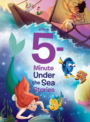 Cover Image for 5-Minute Under the Sea Stories -- Disney Books, Hardcover