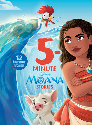 Cover Image for 5-Minute Moana Stories -- Disney Book Group, Hardcover