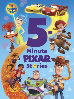 Cover Image for 5-Minute Pixar Stories: 12 Friendship Stories! -- Disney Book Group, Hardcover