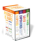Cover Image for Product Is Hard Svpg Box Set: Includes Inspired, Empowered, Loved, and Transformed -- Marty Cagan, Hardcover