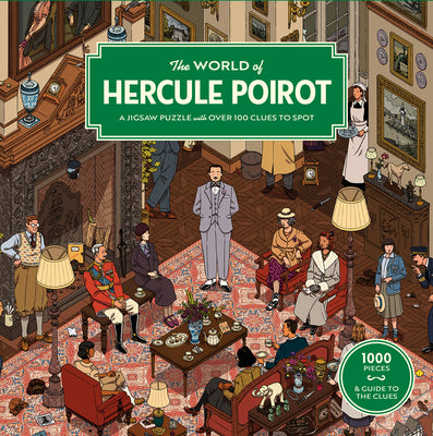 Cover Image for The World of Hercule Poirot 1000 Piece Puzzle: A 1000-Piece Jigsaw Puzzle -- Agatha Christie Agatha Christie Ltd, Other