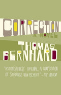 Cover Image for Correction -- Thomas Bernhard, Paperback