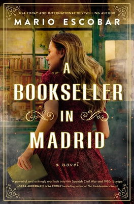 Cover Image for A Bookseller in Madrid -- Mario Escobar, Paperback