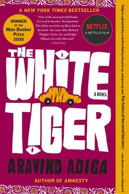 Cover Image for The White Tiger -- Aravind Adiga, Paperback