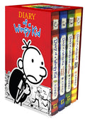Cover Image for Diary of a Wimpy Kid Box of Books 1-4 Hardcover Gift Set: Diary of a Wimpy Kid, Rodrick Rules, the Last Straw, Dog Days -- Jeff Kinney, Hardcover