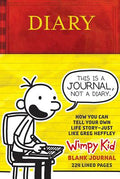 Cover Image for The Diary of a Wimpy Kid Blank Journal: 224 Lined Pages and Jeff Kinney Spot Art Throughout -- Jeff Kinney, Hardcover