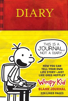 Cover Image for The Diary of a Wimpy Kid Blank Journal: 224 Lined Pages and Jeff Kinney Spot Art Throughout -- Jeff Kinney, Hardcover