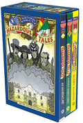 Cover Image for Nathan Hale's Hazardous Tales Second 3-Book Box Set: A Graphic Novel Collection -- Nathan Hale, Hardcover