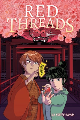 Cover Image for Red Threads: A Graphic Novel -- Ila Nguyen-Hayama, Hardcover
