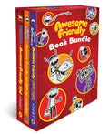 Cover Image for Awesome Friendly 3-Book Hardcover Gift Set: Diary of an Awesome Friendly Kid, Rowley Jefferson's Awesome Friendly Adventure, and Rowley Jefferson's Aw -- Jeff Kinney, Hardcover
