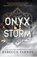 Cover Image for Onyx Storm -- Rebecca Yarros, Library Binding