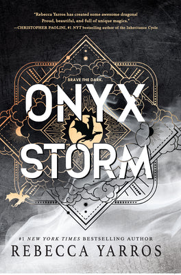 Cover Image for Onyx Storm -- Rebecca Yarros, Library Binding