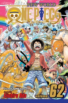 Cover Image for One Piece, Vol. 62: Adventure on Fish-Man Island -- Eiichiro Oda, Paperback