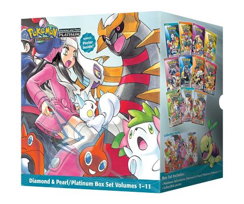 Cover Image for Pokémon Adventures Diamond & Pearl / Platinum Box Set [With Poster] -- Hidenori Kusaka, Boxed Set