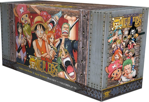 Cover Image for One Piece Box Set 3: Thriller Bark to New World -- Eiichiro Oda, Paperback