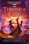 Cover Image for Kane Chronicles, The, Book Two: Throne of Fire, The-Kane Chronicles, The, Book Two -- Rick Riordan, Hardcover