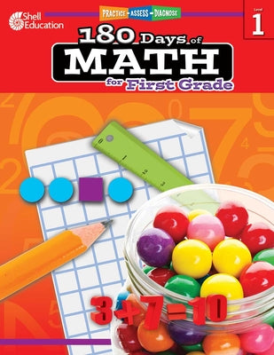 Cover Image for 180 Days(tm) Math for First Grade: Practice, Assess, Diagnose -- Jodene Lynn Smith, Paperback