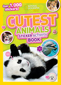 Cover Image for Cutest Animals Sticker Activity Book -- National Geographic Kids, Paperback
