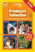 Cover Image for Predators Collection (National Geographic Kids Readers, Levels 1 & 2): Readers That Grow with You -- National Geographic Kids, Paperback