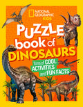 Cover Image for National Geographic Kids Puzzle Book of Dinosaurs -- National Geographic Kids, Paperback