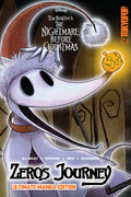 Cover Image for Disney Manga: Tim Burton's the Nightmare Before Christmas - Zero's Journey (Ultimate Manga Edition) -- D. J. Milky, Paperback