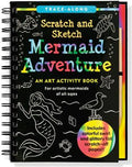 Cover Image for Scratch & Sketch Mermaid Adventure (Trace-Along) -- Inc Peter Pauper Press, Spiral