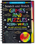 Cover Image for Scratch & Sketch Games & Puzzles: Ocean World (Trace Along) -- Inc Peter Pauper Press, Other